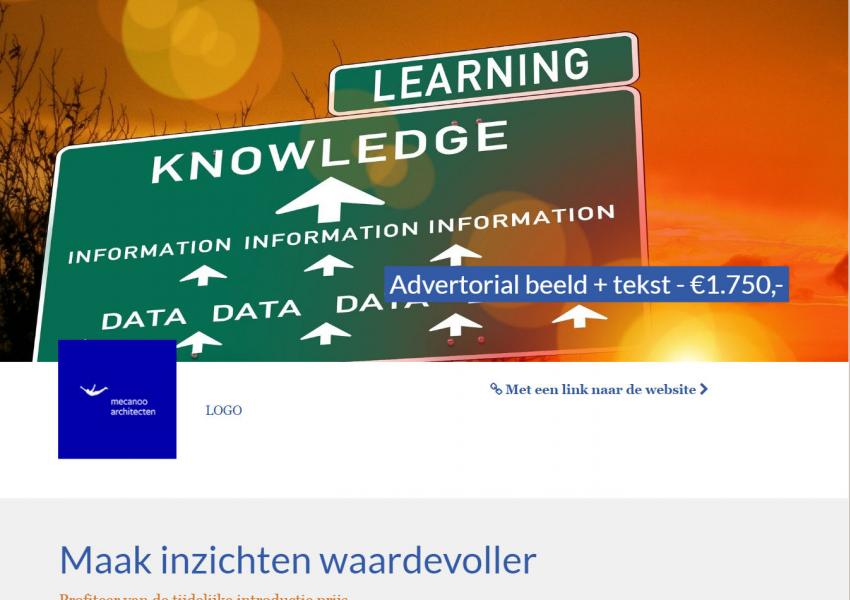 Afbeelding in kolom - proposities - Avertorial